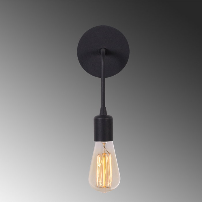 Opviq Dartini - MR - 887 Lámpara de pared negra de hierro Opviq Dartini - MR - 887 Lámpara de pared negra de hierro